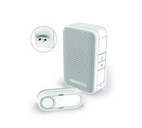 Carillon sans fil enfichable Honeywell Home DC311SP2 série 3 avec bouton-poussoir (blanc)