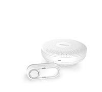 Carillon sans fil, portatif, rond Honeywell Home DCR311S série 3 avec bouton-poussoir (blanc)