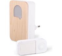 Carillon Sans Fil, SCS Sentinel SONE Cosy, Bois, Portée 150m, 25 Mélodies, IP65