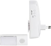 Carillon sans fil Set complet avec flash, avec porte-nom Heidemann 70827 HX Ocean 230 V