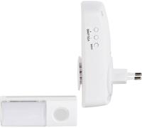Carillon sans fil Set complet avec flash, avec porte-nom Heidemann 70827 HX Ocean 230 V
