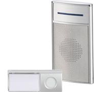 Carillon sans fil Set complet avec flash, avec porte-nom Heidemann 70845 HX Speaker