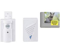 HEIDEMANN Kit de sonnette radio HX Pet - Sonnette pour animaux domestiques - extensible - HX Sonnette radio
