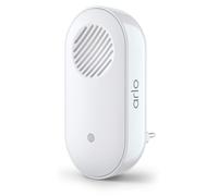 Carillon sonnette sans fil - Intérieur - Blanc - Alarme sonore - Mélodie personnalisable - Compatible avec sonnette vidéo Essential