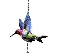 Carillons à vent Carillons éoliens colibris, carillons éoliens de jardin for décoration de fête, de festival, de Saint-Valentin, de Noël, décoration intérieure et extérieure carillons(Green)