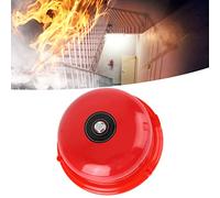 Carillons de Protection contre L'Incendie 100 DB, Sonnette électrique de 10,2 Cm, Sonnette D'alarme Incendie électrique, pour L'atelier D'usine D'évacuation D'urgence D'alarme (220V)