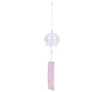 Carillons Éoliens En Verre Suspenduus De Style Japonais, Cloche À Vent Artisanale, Belle Décoration Pour La Maison, Pendentif Motif Sakura Cherry Flower