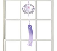 Carillons éoliens japonais, cloches à vent japonaises | romantique à l’extérieur des cloches à vent | Décoration de maison pendentif faite à la main, cloche de jardin intérieure et extérieure avec car
