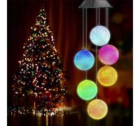 Carillons éoliens LED - Boule de riz colorée
