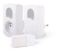 Carillons - SCS SENTINEL - SONE DUO - Sans fil et sans pile - Lot de 2 - Portée 150+50 mètres - Auto-alimenté