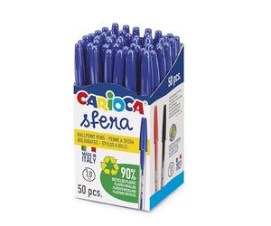 Carioca SFERA FLOWPACK BOITE 50 pièces BLEU