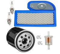 Carkio Filtre à air avec filtre à carburant et bougie d'allumage pour Kawasaki FH451V FH500V FH531V FH580V 17hp 19hp 23hp remplace 1013-7002 49065-7010 49065-2071 49065-20065-200065-200000065-2 78.