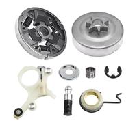 Carkio Tambour d'embrayage avec pompe à huile compatible avec les tronçonneuses Stihl MS271 MS291 MS 291 271, couvercle de pignon MS271 avec filtre à huile, engrenage sans fin pour 1121 640 2001