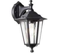 CARLEEN Applique extérieure, noir, E27 max 60W, ampoule non incluse