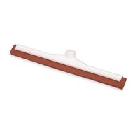 Carlisle 36691800 Flo-pac doux double Raclette de sol en caoutchouc mousse avec cadre en plastique, 45,7 cm Largeur, Rouge (lot de 10)