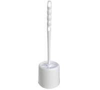 Carlisle 36719700 Toilet Bowl Brush with Hideaway Holder, 16", 14.5" Height, 3" Width, Polypropylene, White