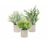 Carlo Milano 3 plantes artificielles en pots 21 / 23 / 26 cm