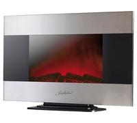 Carlo Milano Cheminée électrique design 2000 W, 90 x 56 cm