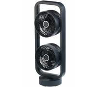 Carlo Milano Double ventilateur sur pied 70 W