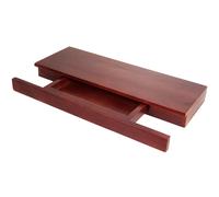 Carlo Milano Étagère murale 50 x 5 x 18 cm avec tiroir secret - Acajou