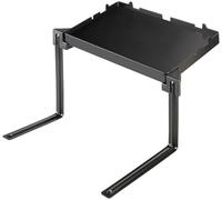 Carlo Milano Table d'appoint pliable 34 x 22 cm, charge maximale 3 kg, noir (table pliante, support de table, iPad)