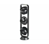 Carlo Milano Triple ventilateur sur pied 105 W télécommandé VT-400.trio