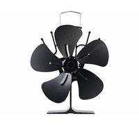 Carlo Milano Ventilateur thermoélectrique pour poêle avec 5 pales
