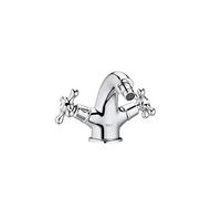 Roca Carmen - Mitigeur de bidet avec vidage, Click-Clack, chrome A5A6A4BC00