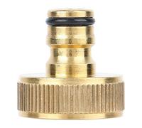Carnaval Commerçant 1 Pouce Filetage Femelle Connexion Rapide connecteur de Tuyau Adaptateur de Tuyau d'eau, Tuyau de Jardin raccords à Connexion Rapide,Nez de Robinet Automatique Laiton Femelle