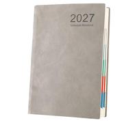 Carnet-agenda quotidien minimaliste 2027,Journal 365 jours reliure cousue (3)