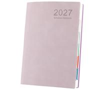 Carnet-agenda quotidien minimaliste 2027,Journal 365 jours reliure cousue (5)