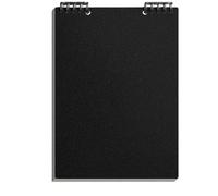 Carnet amovible pour l'école - Améliore la planification de la mise en page, bloc-notes à supérieure rabattable, format A5 + 60 feuilles quadrillées amovibles, classeur rechargeable en papier