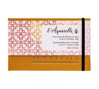 Carnet Aquarelle Entoilé Spirale 9 X 14 Cm 20 Feuilles 300g Sennelier