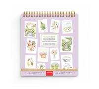 Carnet aquarelle La Petite Epicerie Travel Book Thème Jardin secret