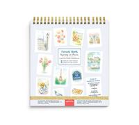 Carnet aquarelle La Petite Epicerie Travel Book Thème Printemps à Paris