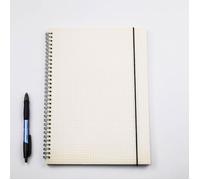 Carnet Carnet A4 à spirales à carreaux 80 pages cahier de croquis carnet de notes pour étudiants pour bureau et tenue de comptes