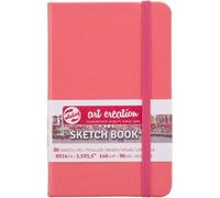 ROYAL TALENS Art Creation Carnet de croquis, 90x140 mm,rouge