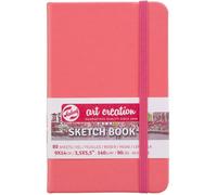 ROYAL TALENS Art Creation Carnet de croquis, 90x140 mm,rouge