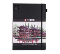 Carnet - Croquis - Dessin - A4 - 21x29,7cm - 80 pages - 140g - Papier ivoire - Sakura