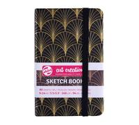Royal Talens - Carnet de croquis Art Déco 9x14 cm 140 g 80 feuilles Reliure rigide