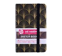 Carnet - Croquis - Dessin - Notes - 9x14cm - 80pages - Couverture Art Déco