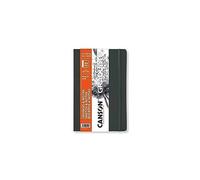 Canson-Infinity Carnet de croquis Graduate Book cousu 184 p. 90 g/m² 14×21,6 cm Gris foncé - Blanc