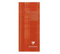 Clairefontaine Carnet de bord enseignant piqué 8,5 x 20 cm 32 pages Couleur aléatoire