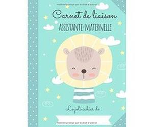 Carnet de liaison Nounou Narratik - 150 fiches de liaison - 150 pages - 21.5 x 28 cm
