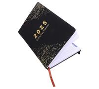 Carnet de Notes Agenda Quotidien Annuel 365 Jours Présent Rentrée | Papier Noir Léger, Écriture Fluide, Pages Faciles à Tourner, Style Simple et Délicat