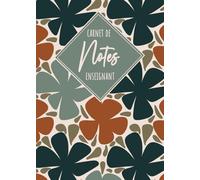 Carnet de Notes du Professeur - Fleurs Minimalistes: Relevé de notes et de compétences pour prof | Format A5 | Carnet de cotes de l’enseignant | Cahier de bord 70 pages | 35 élèves