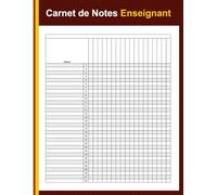 Carnet De Notes Enseignant: Cahier De Bord Pour Professeur | Grand Format A4