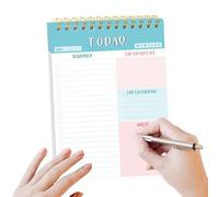 Carnet de planification académique de suivi des habitudes au format A5 - Planificateur de projets de à bobines Task Tra