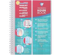 Clairefontaine Carnet vocabulaire 161820C Koverbook A5 14,8x21 100 p. ligné - rabats & 4 languettes