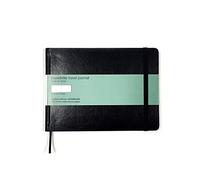 Carnet de voyage pour aquarelle - Format A5 paysage - 200 g/m² - 60 pages - Acide - Non (grain moyen)